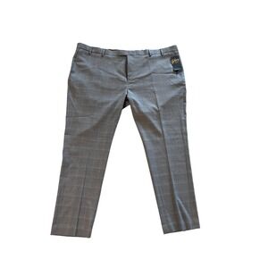 Johnny Bigg 50 check stretch smart trouser suit‎ grey new